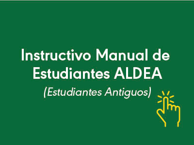 Instructivo Manual de Estudiantes ALDEA